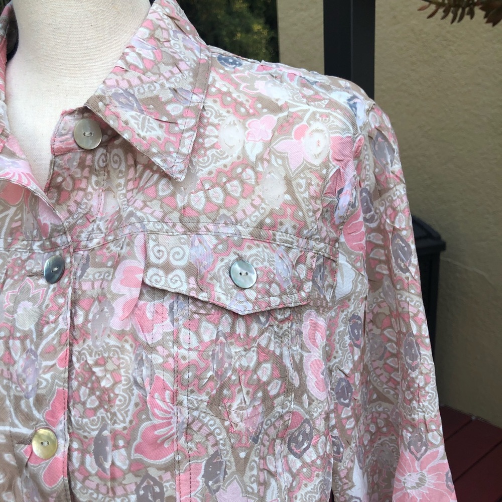 Ruby Rd Women’s Crop Jacket - Picture 7 of 8